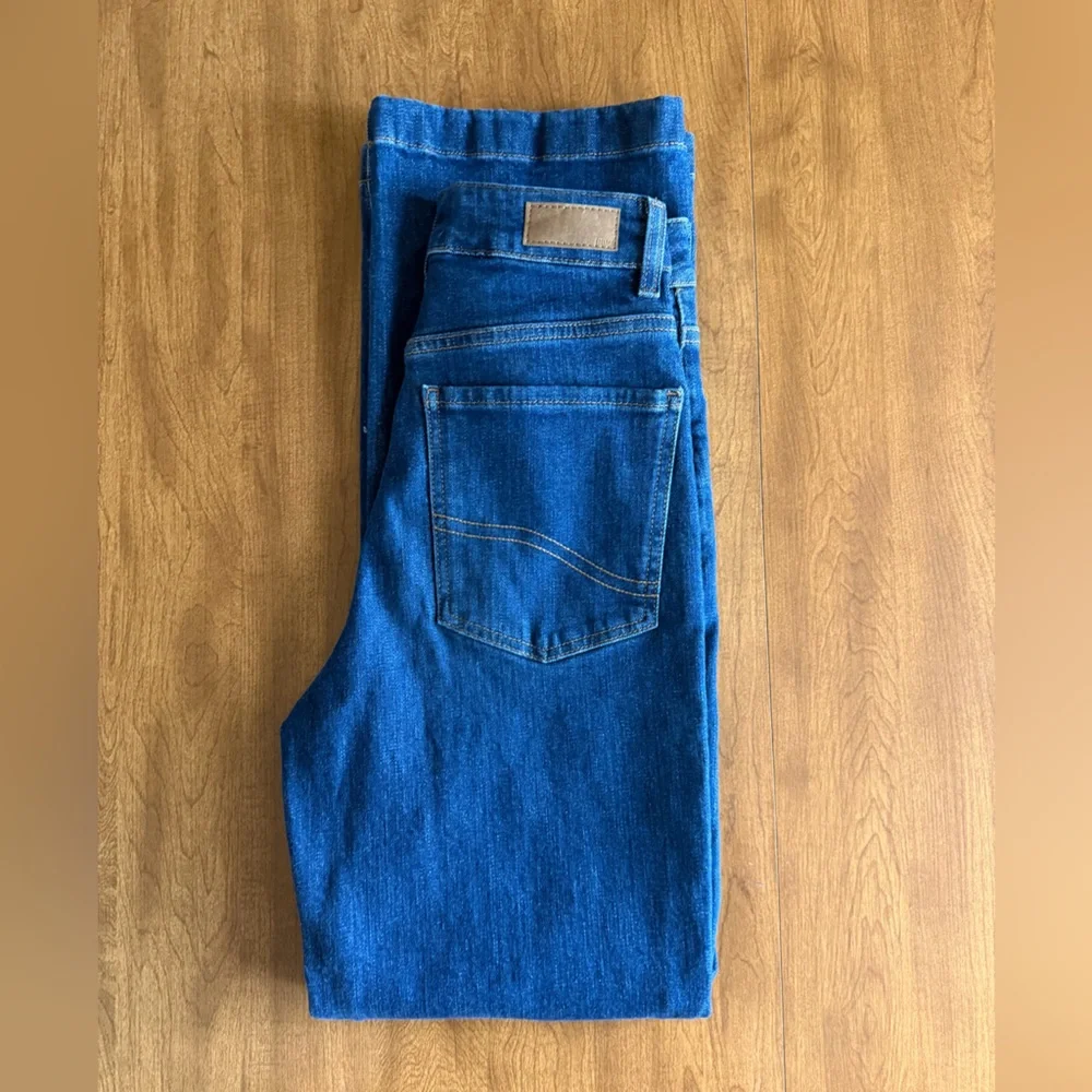 FatFace Wide Leg Jeans High Rise Stretch Denim Elise Blue NWT - Picture 10 of 10